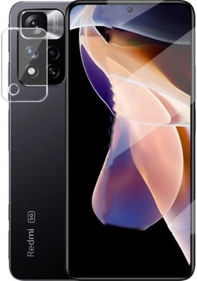Xiaomi Poco M4 Pro 5G Zore Nano Kamera Koruyucu Renksiz