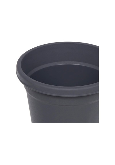 Vhs3 Vaha Saksı 22cm, 3,9 Litre Dış Mekan Saksı Antrasit