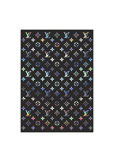 A4 Hologram Sticker 138 Tek Paket Çoklu Sticker Standart