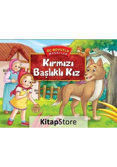 Kırmızı Başlıklı Kız / Üç Boyutlu Masallar