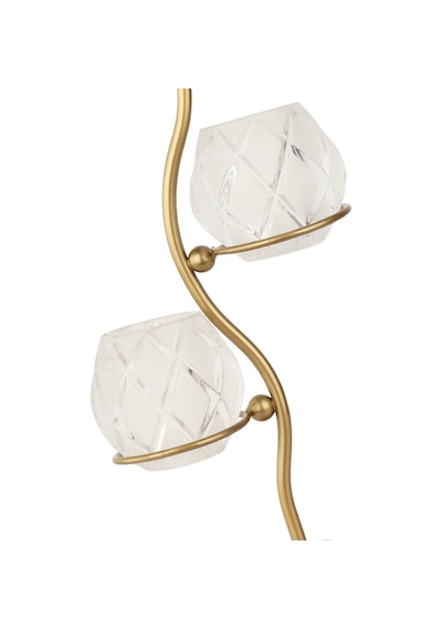 Solis 2.li Camlı Tealight Mumluk Eskitme