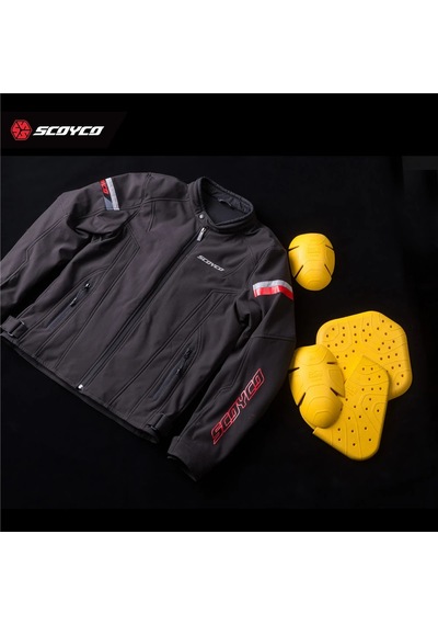 Scoyco Jk127 4 Mevsim Ceket Siyah