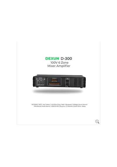 Dexun D-300 Zonlu Anfi