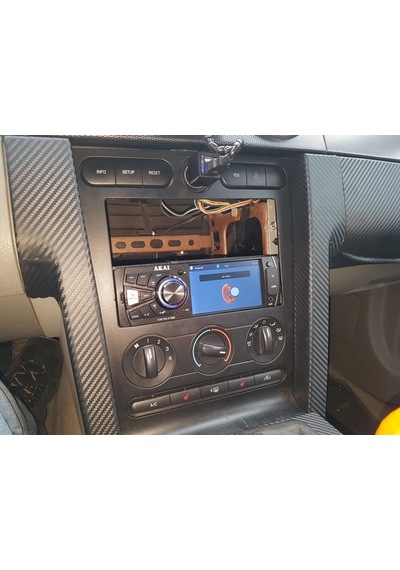 Ford Mustang İçin 2dın To 1dın Radyo Adaptörü