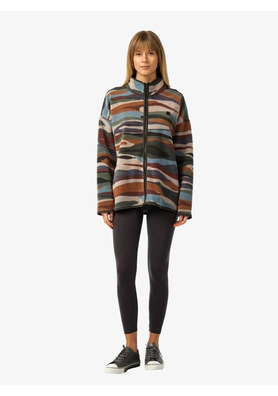 Blackspade Unisex Termal Polar Ceket 20027 - Desenli