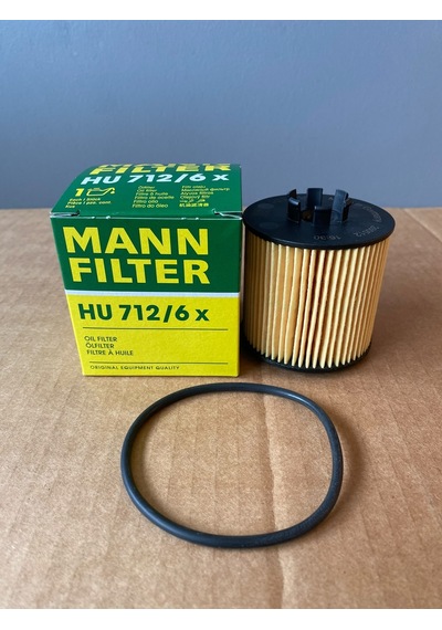 Mann Hu712/6x Yağ Filtresi Vw Bag Blf Blp Caxa Caxc Cmsa Cbza Cbzb Cfna Cava Cavb Cavc Cavd Clsa Cthc 03c109210g