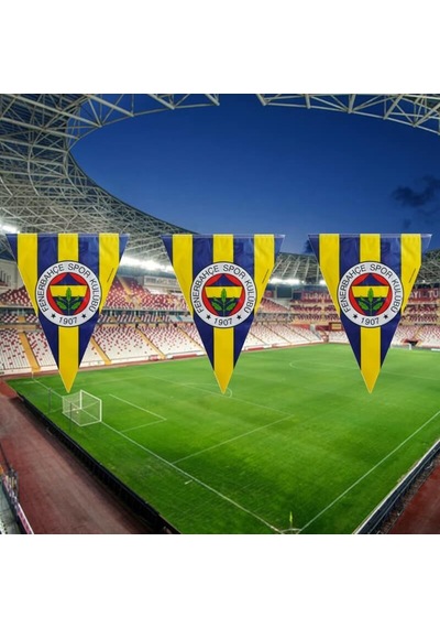 Fenerbahçe Üçgen Bayrak Flama - 3.60 Mt