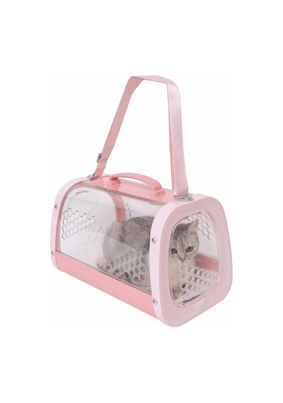 M-pets Honey Kedi Ve Küçük Irk Köpekler İçin Taşıma Çantası 59.1x38.1x35.4 Cm Pembe