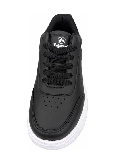 Papucumun Dünyası Crosberg Hafif Bağcıklı Rahat Casual Mevsimlik Sneaker siyah