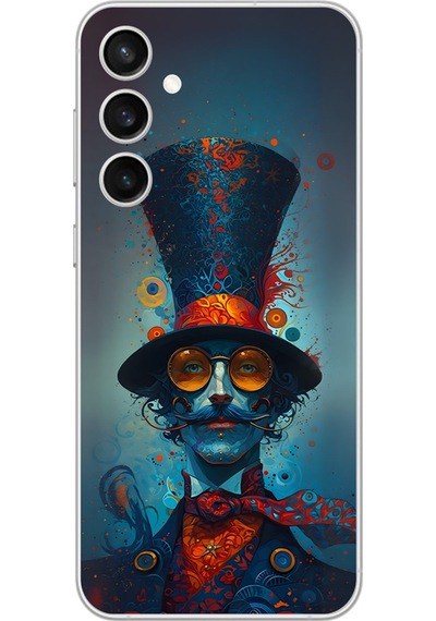 Samsung Galaxy S23 Fe Uyumlu Şeffaf Kılıf Tablo 3 Tasarımlı