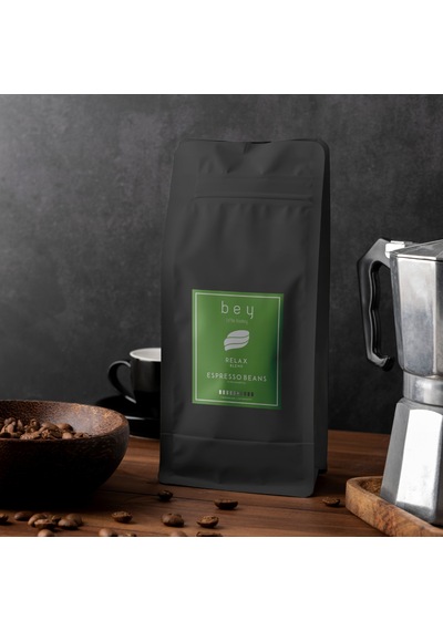 Bey Coffee Roastery Relax Blend Espresso Beans Çekirdek Kahve 1 KG
