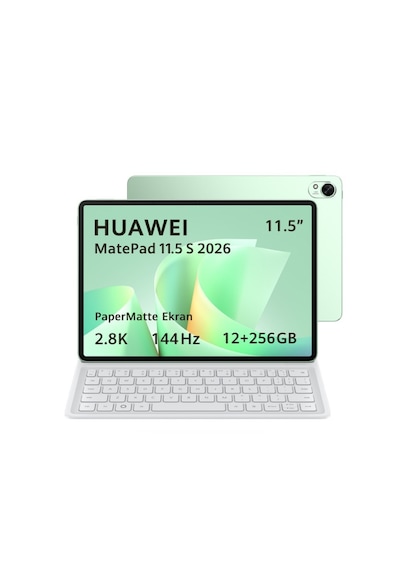 Huawei Yeni 2026 Matepad 11.5 S Ultra Net Papermatte Ekran 12 GB 256 GB 11.5" Tablet + Klavye