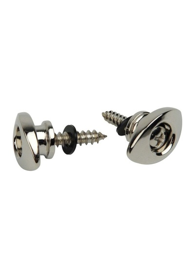 Planet Waves Pweep202 Elliptical End Pins Chrome Askı Pin