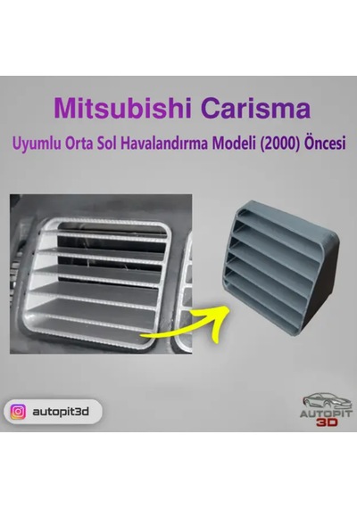Mıtsubıshı Carısma 2000 Öncesi Uyumlu Orta Sol Havalandırma Menfezi