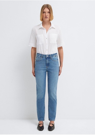 Mavi Star Mid Classic Denim Denim Kadın Kot Pantolon M101077-90533