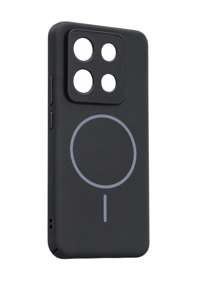 Xiaomi Redmi Note 13 4g Mika Pc Magsafe Kapak - Siyah Çok Renkli