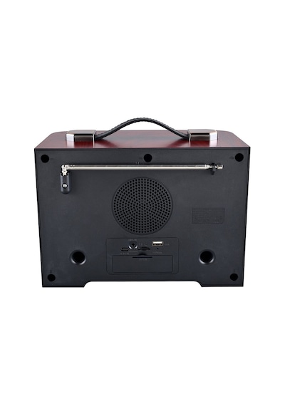 Çeşithane Eletree Fp-821 Retro Taşınabilir Radyo - Alev Işığı Efektli, Fm/am/sw 3 Bantlı, Usb Ve Tf