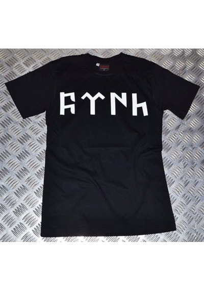 Stoned&Fame Unisex Siyah Türk Baskılı T-shirt SIYAH Siyah