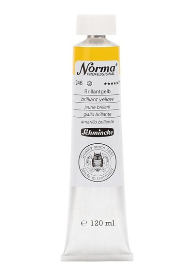 Schmincke Norma Profesyonel Yağlı Boya 120 ML 246 Brilliant Yellow