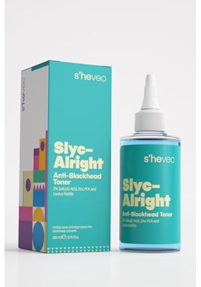 She Vec Slyc-alrıght-salisilik Asit Sivilce Ve Siyah Nokta Karşıtı Arındırıcı & Canlandırıcı Bha Tonik 200ml