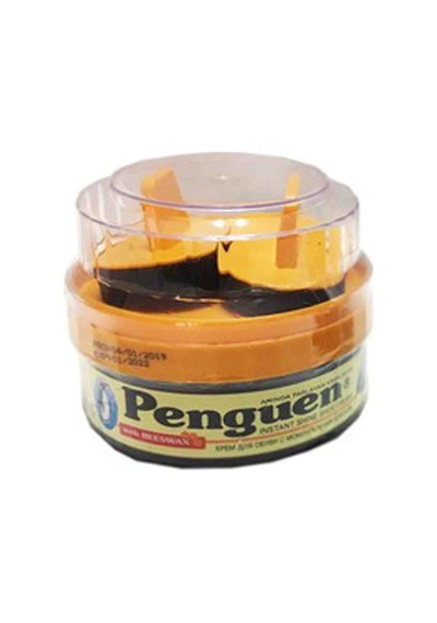 Penguen Krem Ayakkabı Boyası 200 Ml Cilalı Çift Süngerli