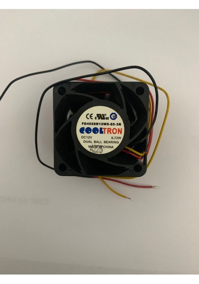 Cooltron Fd4028b12w5853r 40x40x28mm Dc 12v Kompakt Fan