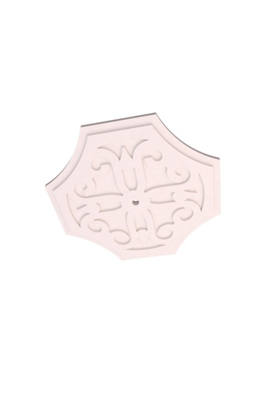 Motifpiyer Lamba Tavan Göbeği-54-2-model-4gen-iç-egri-56cm-2adet - Beyaz