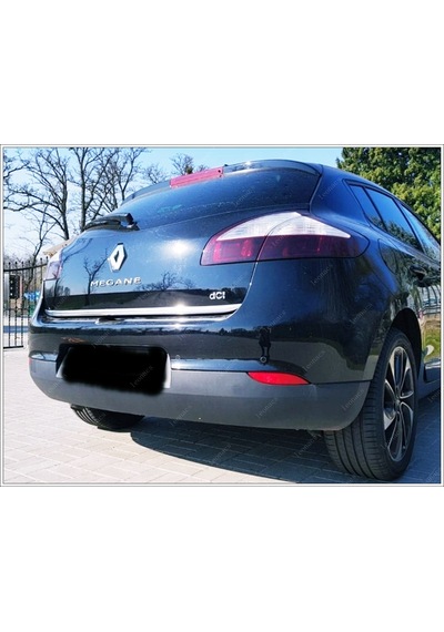 Renault Megane 3 Krom Bagaj Alt Çıtası 2008-2016 P. Çelik Hb