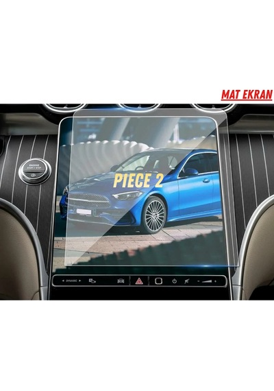 Mercedes C200 2026 Hayalet Ekran Ve Multimedya Uyumlu Set Mat Ekran Koruyucu