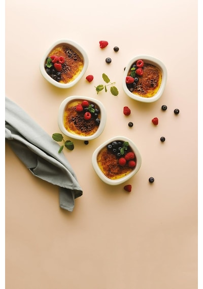 Balance Seramik 4 Parça Ramekin Kasesi 0,20 L Çok Renkli