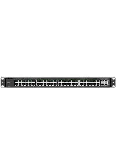 Ruıjıe 48 Port 370W Full Poe Reyee RG-NBS3100-48GT4SFP-P Gıgabıt 4x Sfp Yönetilebilir Switch