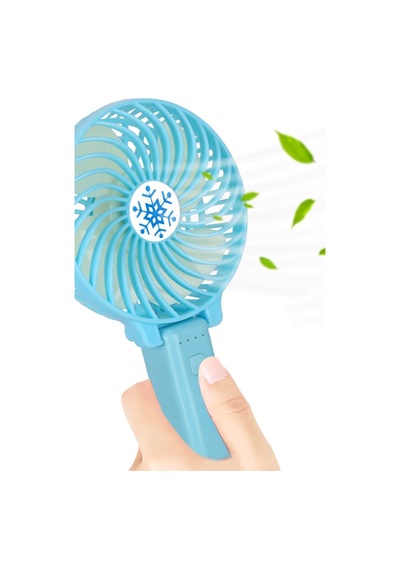 Şarjlı Mini Fan - Sessiz Soğutucu - El Fanı Vantilatör - Ayarlanabilir Masaüstü