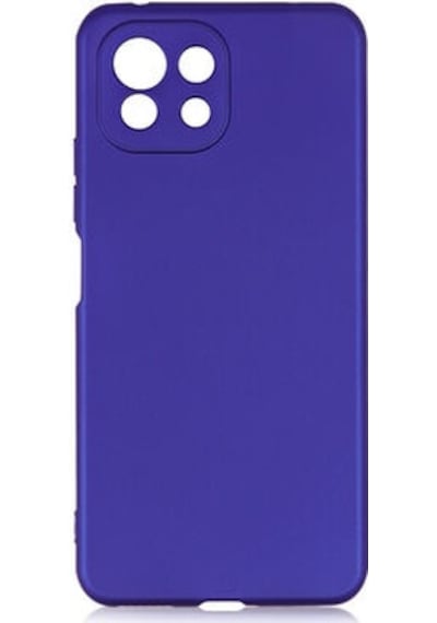 Xiaomi Mi 11 Lite Kılıf Esnek Yapılı İnce Slim Silikon Kapak Ryc/premier Lacivert