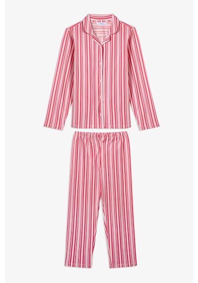 Penti Pembe Kız Çocuk Pink Cozy Club Uzun Kollu Düğmeli Pamuklu Gömlek Pijama Takımı Penti Pembe Kız Çocuk Pink Cozy Club Uzun Kollu Düğmeli Pamuklu Gömlek Pijama Takımı