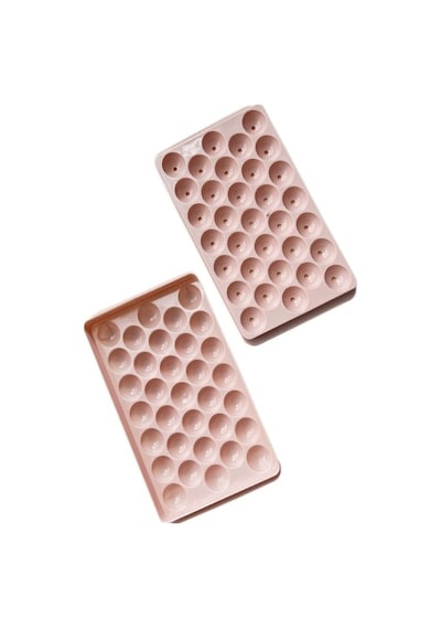 33 Hazneli Pürüzsüz Küre Buz Kalıbı 17-10 Cm Buzluk Diğer