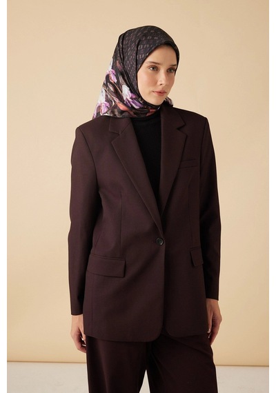 Maisa Susen Tivil İpek Eşarp 90 90 Cm - Bordo 4982