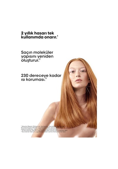L'oréal Professionnel Paris Serie Expert Absolut Repair Molecular Tüm Yıpranmış Saçlar İçin Durulanmayan Maske 5