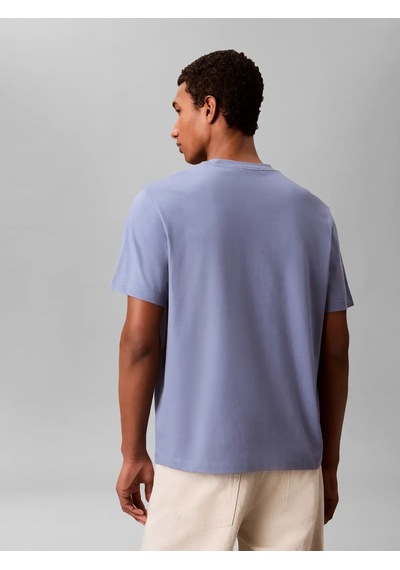 Calvin Klein Ss Easy Monogram Tee, C4ı Mavi Erkek T-shirt
