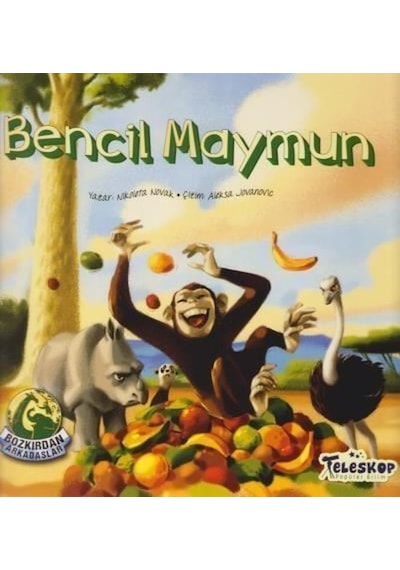 Bozkırdan Arkadaşlar - Bencil Maymun - Nikoleta Novak - Teleskop Popüler Bilim