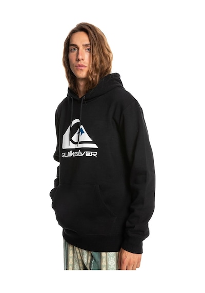 Quiksilver Big Logo Hood-siyah Siyah