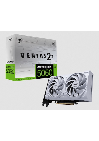 Msı Vga Geforce Rtx 5060 8g Ventus 2x Oc Whıte