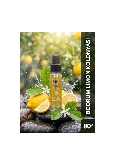 Lemon Kolonyası 60 Ml Sprey Klasik Lemon Cep Boy Seyahat Hediyelik %80 Alkollü