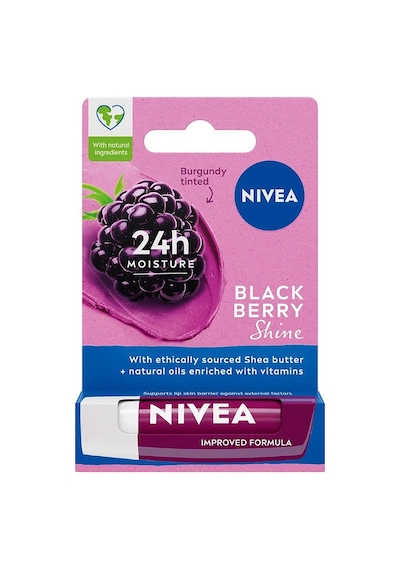 3 Adet Nivea Lip Dudak Bakım Kremi Böğürtlen