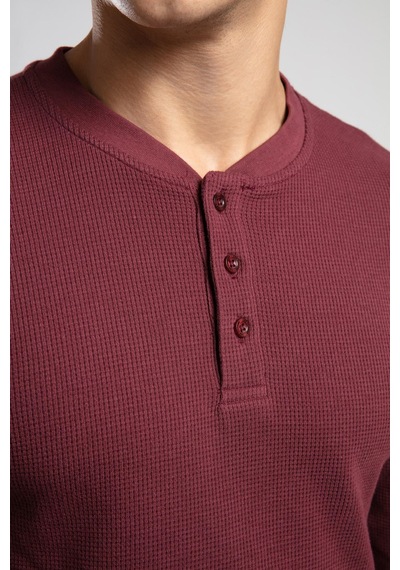 Lee Cooper Hevasa Erkek Patlı Sweatshirt Bordo-21030 Bordo