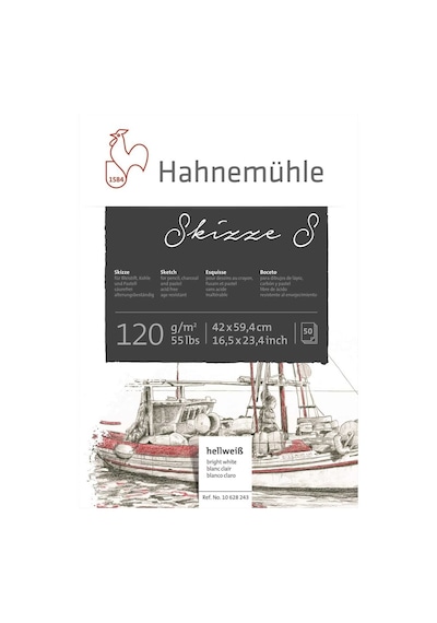 Hahnemuhle Sketch Pad A2(42X59,4Cm) 120Gr 50 Sayfa