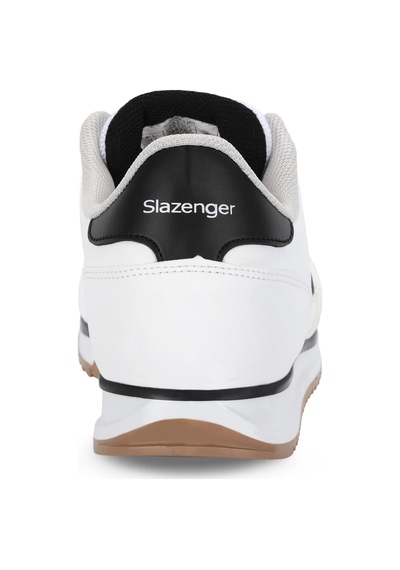 Slazenger Orvıon Erkek Beyaz / Siyah Günlük Spor Ayakkabısı Beyaz - Siyah