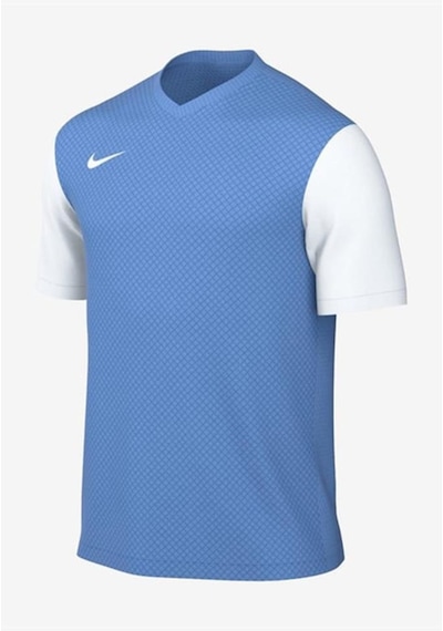 Nike M Nk Df Tiempo Prem Iı Jsy Ss Dh8035-412 Mavi Beyaz Erkek Forma 001