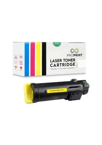 Proprint Xerox 6510-106R03695 6510N 4300 Sayfa Sarı Uyumlu Toner