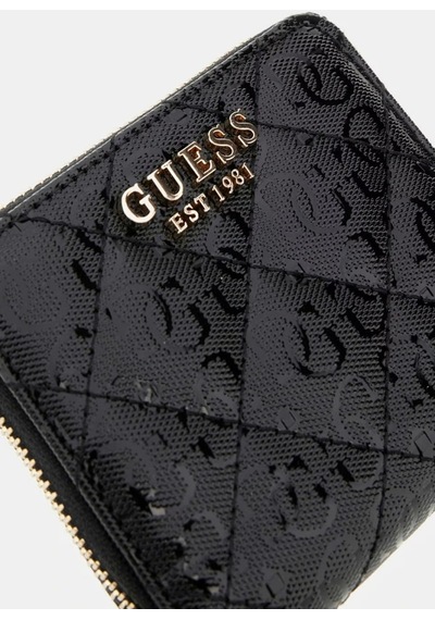 Guess Kadın Siyah Laurel 4g Logolu Mini Cüzdan Siyah