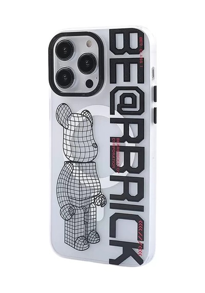 Newface Apple  Uyumlu - iPhone 14 Pro Kılıf Apollo Magneticsafe Desenli Kapak - Apollo Şeffaf - 1